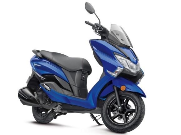 Suzuki Burgman Street Blue