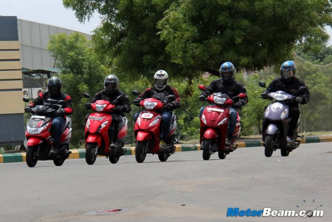 Suzuki Let's vs Honda Activa Shootout