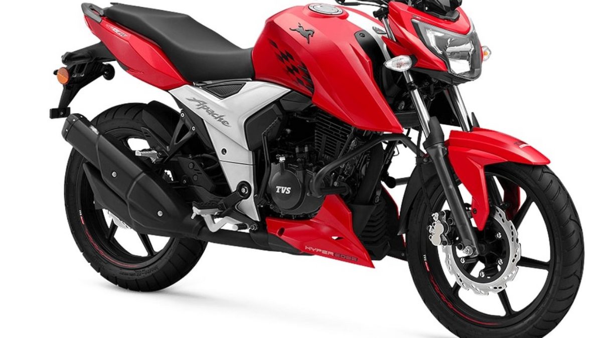 Tvs apache best sale 160 road price