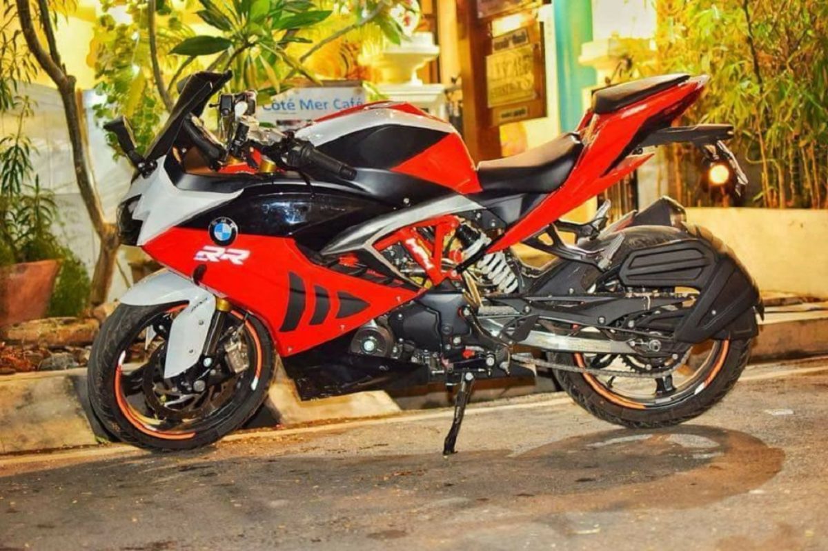 Modified TVS Apache RR 310 Looks Like BMW S1000RR MotorBeam