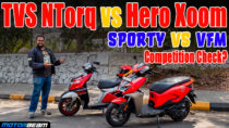 TVS NTorq vs Hero Xoom Comparison Video