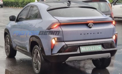 Tata Curvv EV Spotted