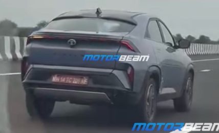 Tata Curvv EV Spotted Rear