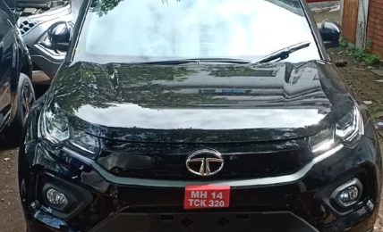 Tata Nexon Dark Edition Spotted