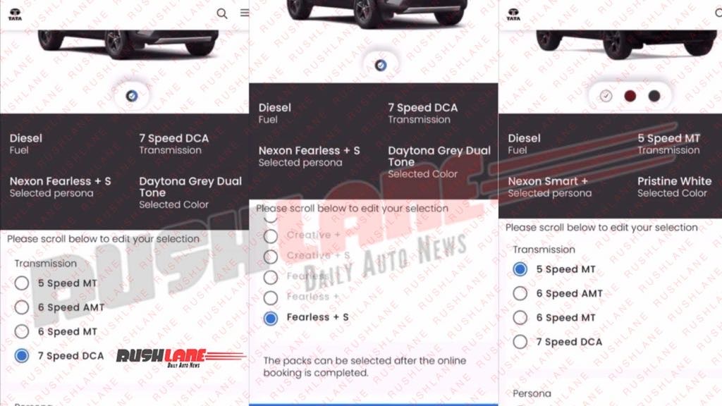 Tata Nexon Diesel DCT Leaked