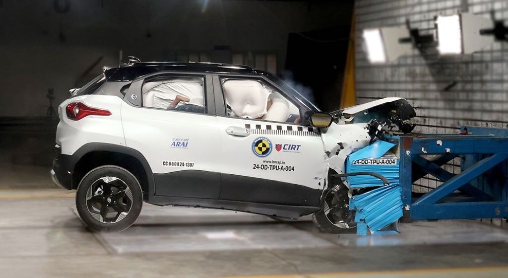 Tata Punch EV Bharat NCAP Crash Test