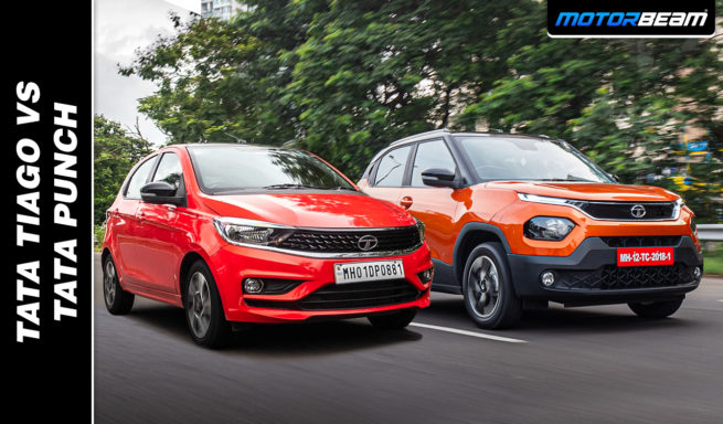 Tata Punch vs Tata Tiago