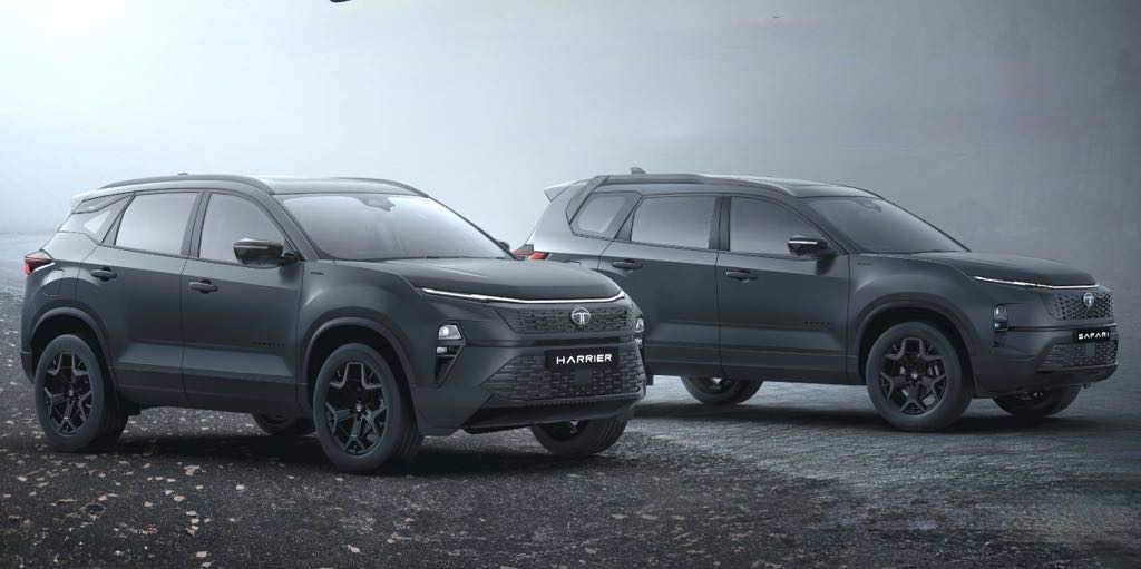 Tata Safari Harrier Stealth Edition