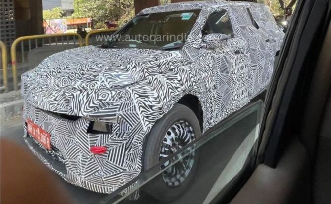 Tata Sierra Spotted Testing