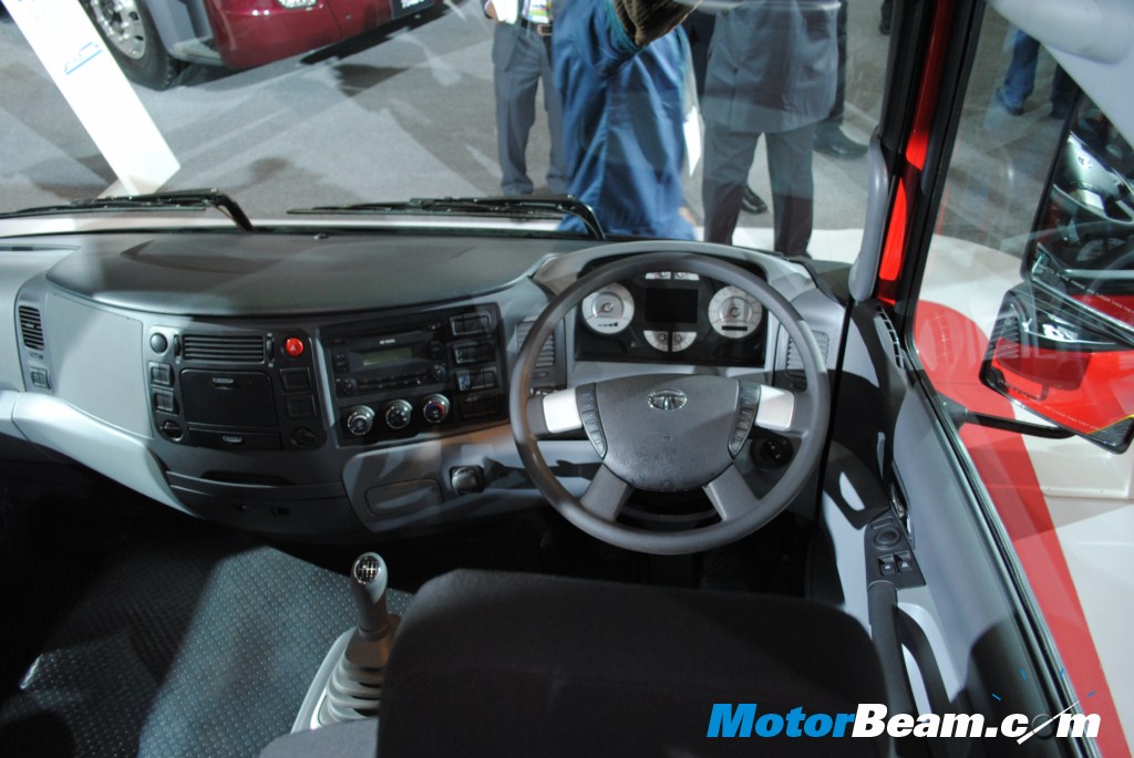 tata motors truck interior