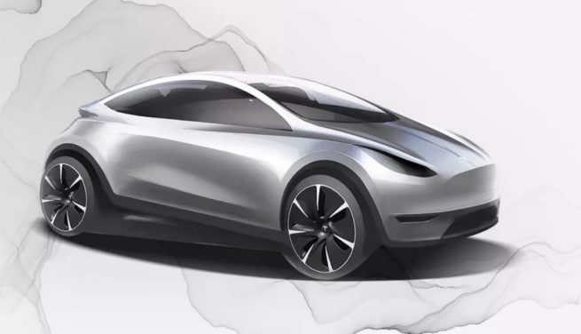 Tesla Model 2 Render