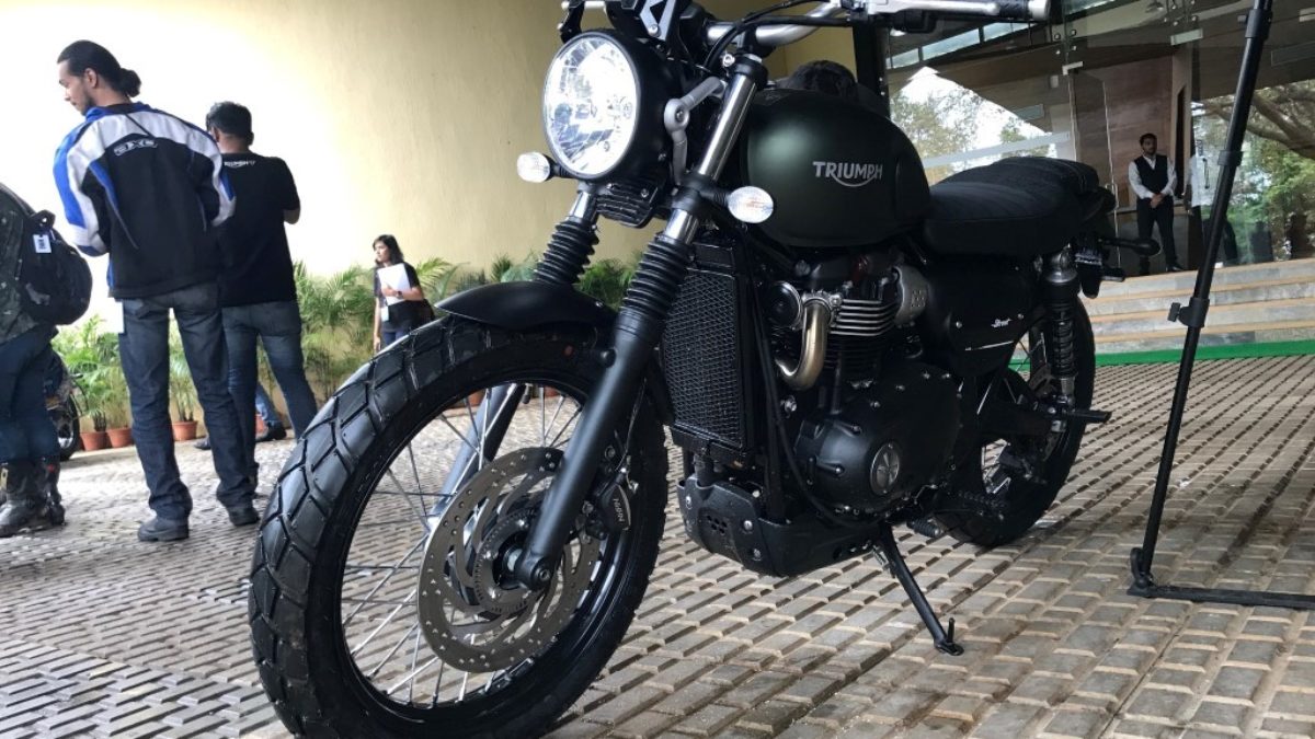 2019 triumph street scrambler price