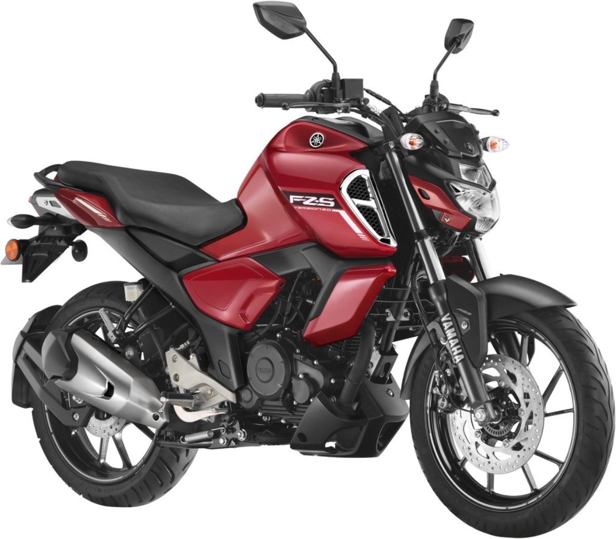 Yamaha fzs bs6 on road deals price