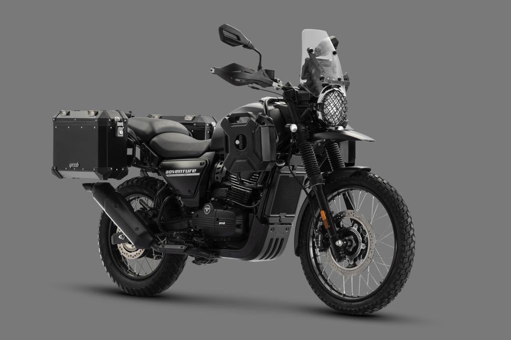 Yezdi Adventure Tornado Black